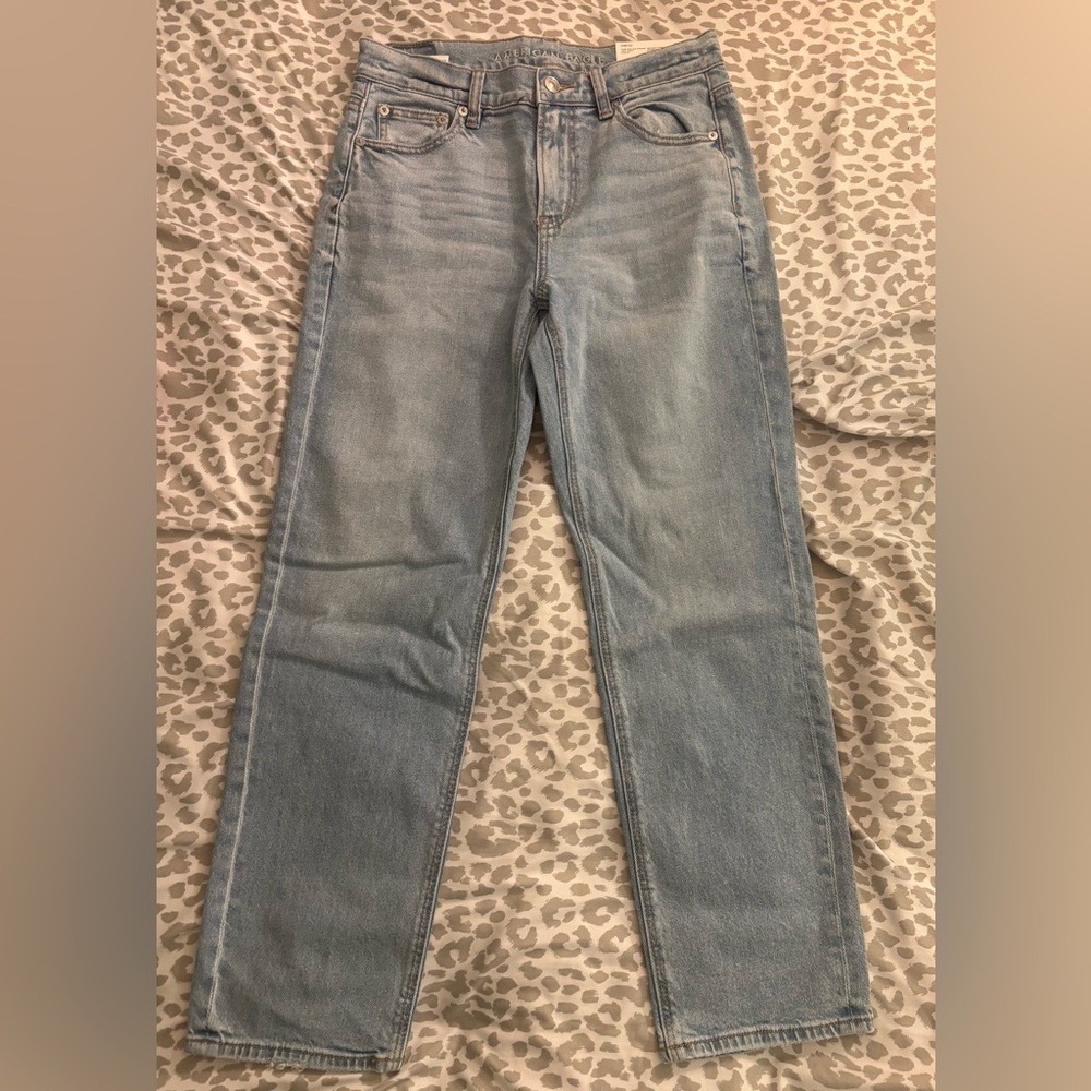American Eagle Jeans - Light Wash Straight Leg